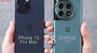 Comparatif OnePlus 12 iPhone 15 Pro