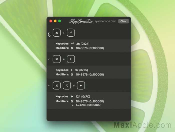 KeyLimePie macOS