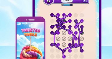Twisted Tangle iPhone iPad