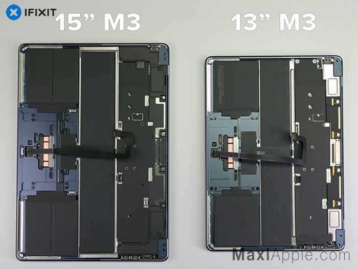 MacBook Air M3 Demonter iFixit