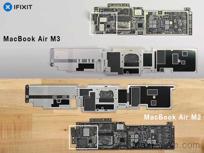 MacBook Air M3 Demonter iFixit