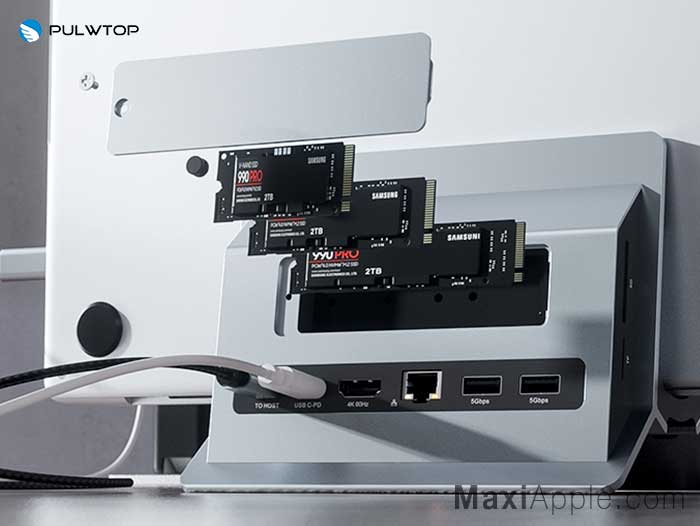 PULWTOP Station d'accueil verticale hub ssd