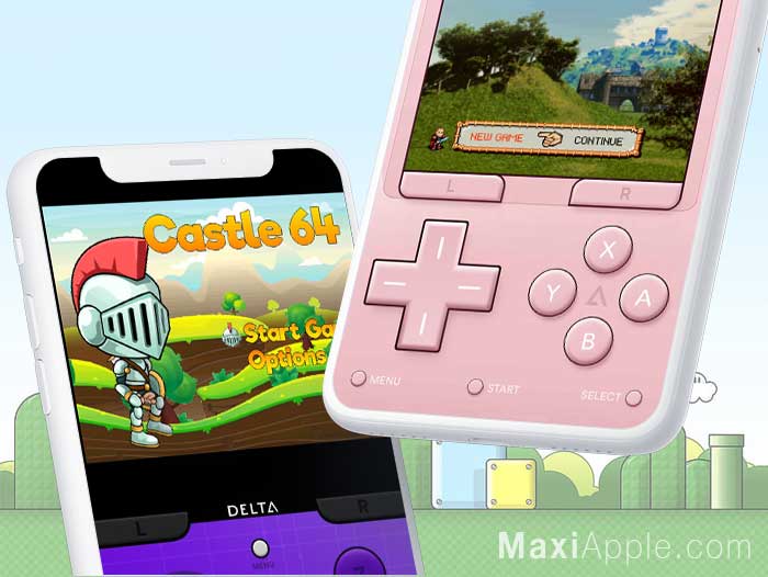 Delta Game Emulator iOS Émulateur Consoles Nintendo (gratuit) MaxiApple