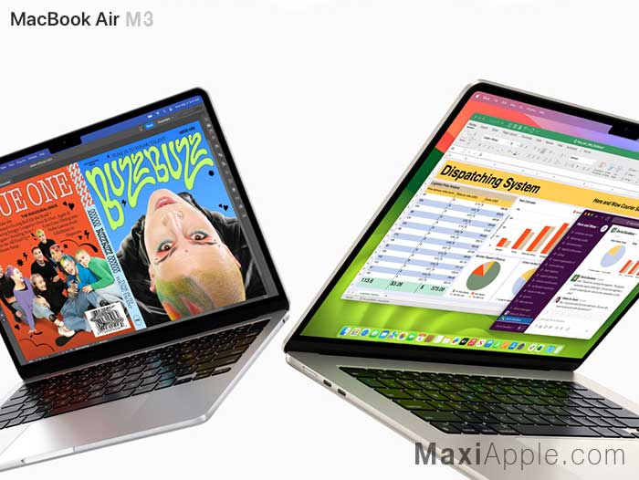 iPad Pro M4, MacBook Air M3 Comparatif