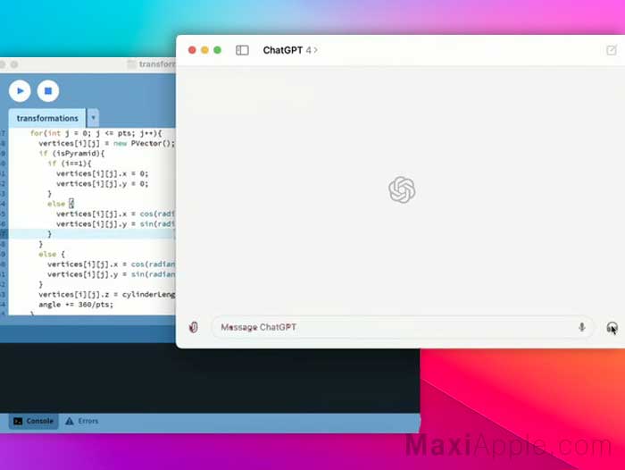 ChatGPT macOS