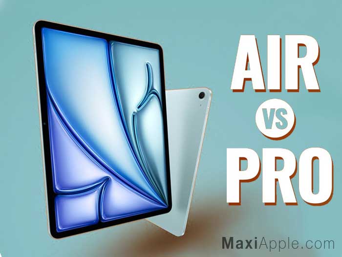 iPad Pro M4 comparatif iPad Air M2