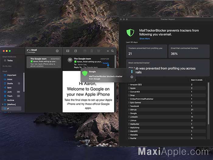 MailTrackerBlocker App macOS