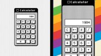 Calculator 1984 iPhone iPad macOS