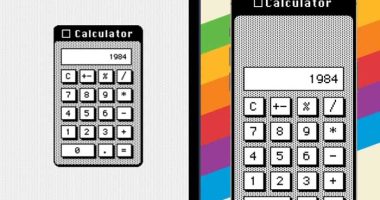 Calculator 1984 iPhone iPad macOS