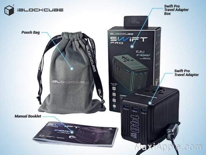 iBlockCube Swift Pro Chargeur Voyage