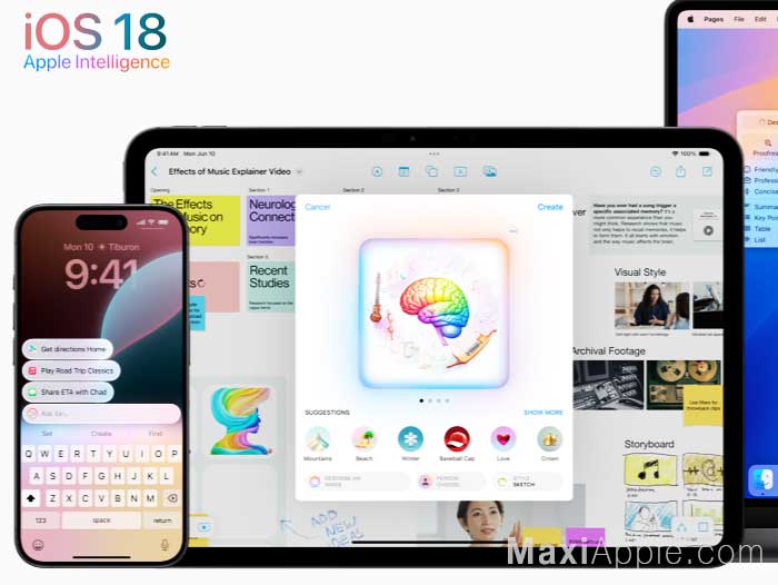 Nouveautés iOS 18 iPhone