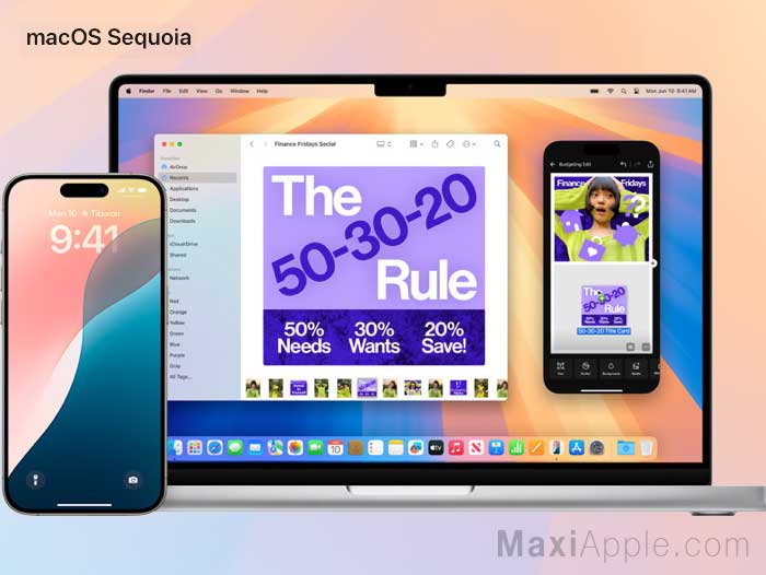 macOS 15 Sequoia Nouvelles Fonctions