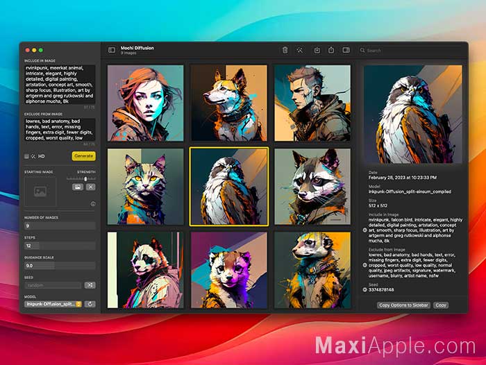 Mochi Diffusion AI macOS