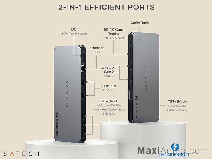 Satechi Pro Thunderbolt 4 Mac PC
