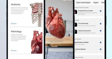 VOKA 3D Human Anatomy AR Atlas iPhone iPad