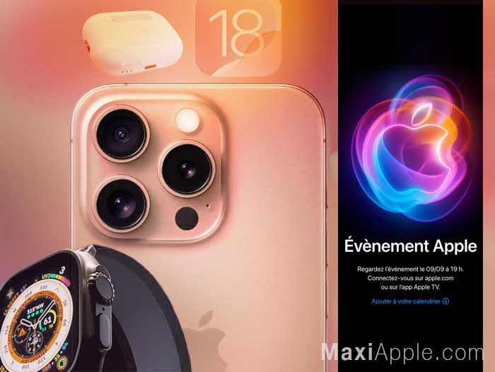 Apple Event 2024 iPhone 16 Annonces Rumeurs