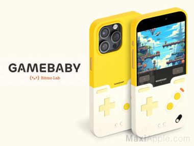 BitmoLab GameBaby Etui GameBoy iPhone 15 16 Pro Max