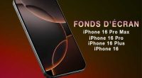 iPhone 16 Plus Pro Max Fonds d'Ecran Officiels (gratuit)