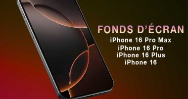 iPhone 16 Plus Pro Max Fonds d'Ecran Officiels (gratuit)