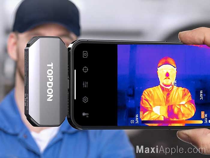 Topdon TC002C Prix iOS Accessoire Caméra Thermique Température