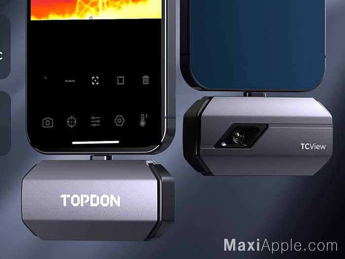 Topdon TC002C Prix iOS Accessoire Caméra Thermique Température