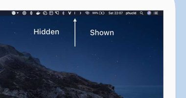 Hidden Bar macOS Mac App Gratuit