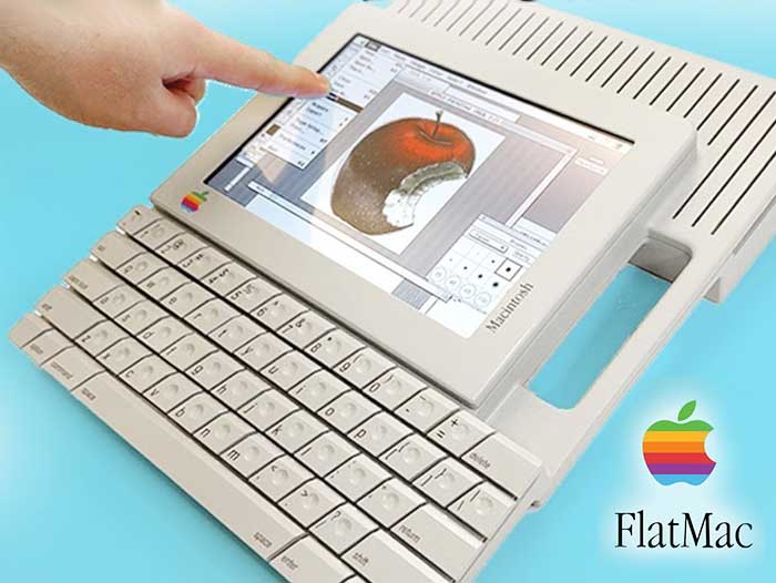 FlatMac Prototype Concept Apple Annees 80 Fabrication Imprimante 3D