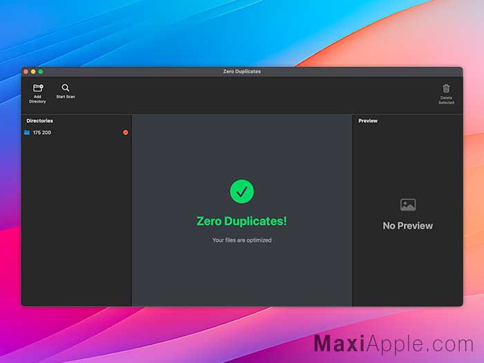 Zero Duplicates Mac macOS Gratuit