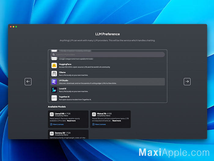 AnythingLLM Anything LLM Logiciel Multi Modeles IA AI Application Open Source Gratuit Mac PC Windows