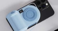 Belkin Stage PowerGrip iPhone Accessoires Prix Date Photo Declencheur