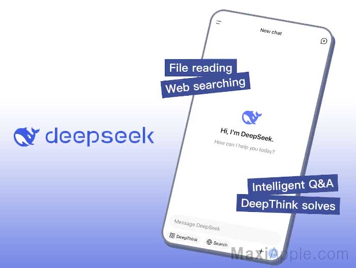 DeepSeek AI v3 iOS - Ultime Alternative IA ChatGPT GPT-4 Claude iPhone App Gratuite