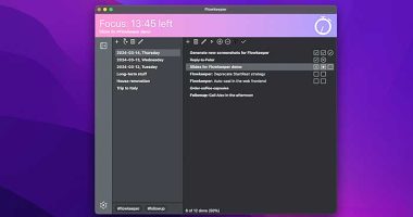 Flowkeeper macOS Mac PC Windows Pomodoro Logiciel Gestion Temps de Travail Gratuit