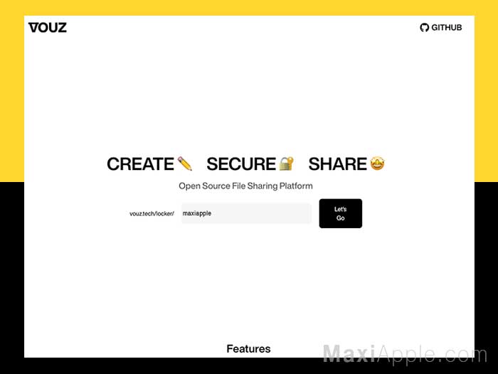 VOUZ Tech WebApp App Cloud Partage Fichiers Open Source Gratuit Mac PC
