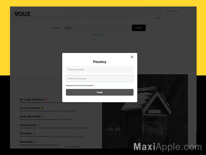 VOUZ Tech WebApp App Cloud Partage Fichiers Open Source Gratuit Mac PC