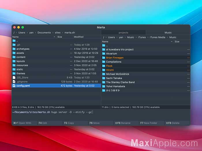 Marta App Mac macOS Alternative Finder Gratuit