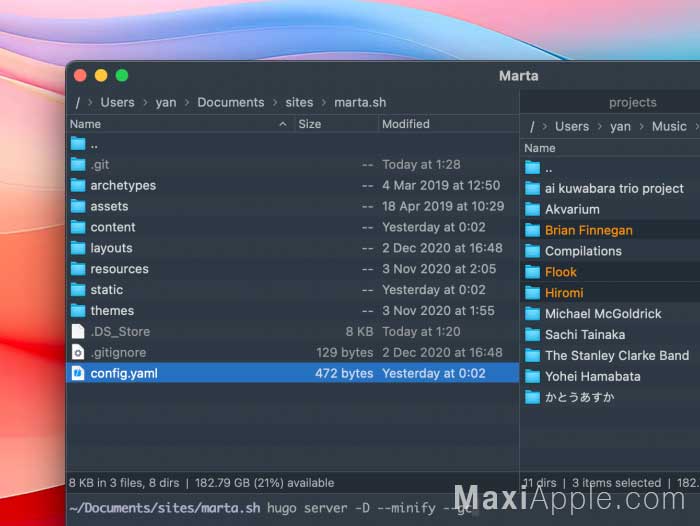 Marta App Mac macOS Alternative Finder Gratuit