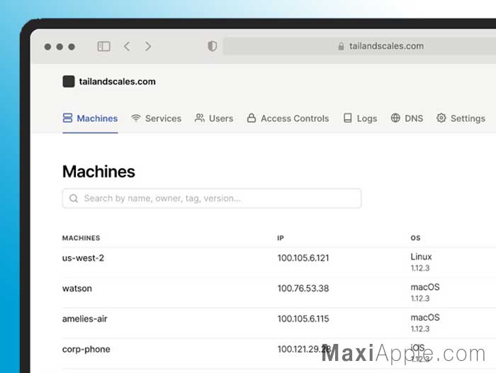 Tailscale Windows macOS iPhone iPad Android VPN decentralise gratuit usage personnel