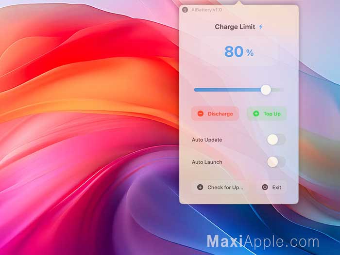 AIBattery macOS Mac optimisation batterie macbook pro ia intelligence artificielle app logiciel utilitaire gratuit open source