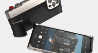 Fotorgear Coque Declencheur Poignée Objectif Filtre Accessoire Appareil Photo Retro Leica iPhone 16 Pro