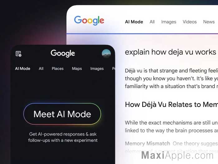 Google AI Mode Recherche Assistée par l'IA nouveau modèle de moteur de recherche