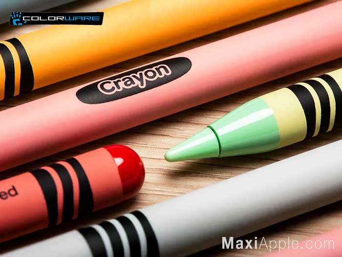 colorware apple pencil pro stylet crayon crayola personnalisation couleur prix