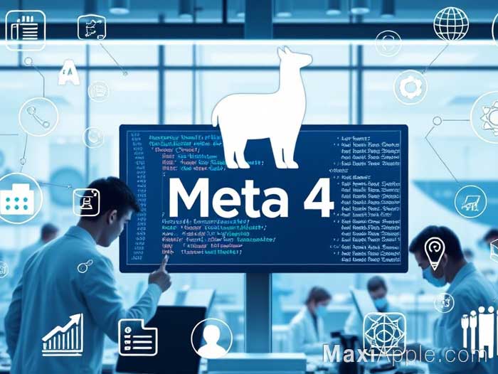meta ai llama 4 Scout, Maverick et Behemoth multimodal intelligence-artificielle ia multi modeles gratuit mac pc