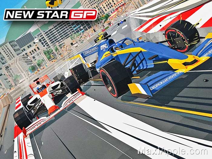 new star gp jeu video course formule 1 ios iphone ipad android gratuit