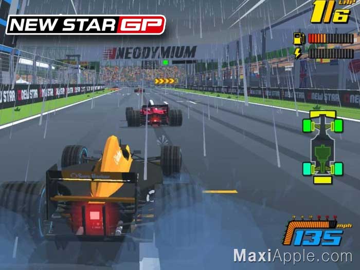 new star gp jeu video course formule 1 ios iphone ipad android gratuit