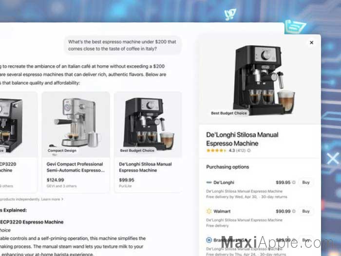 openai chatgpt assistant ia shopping achats en ligne recherche fonction