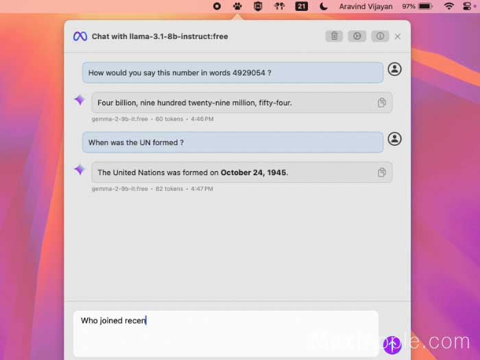 pappus app logiciel bureautique ai aravind vijayan macos mac-modeles ia barre menus gratuit 