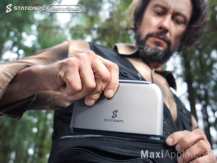 NAS PocketCloud SSD USB-C Cloud Portable WiFi 5G Sans Internet Prix