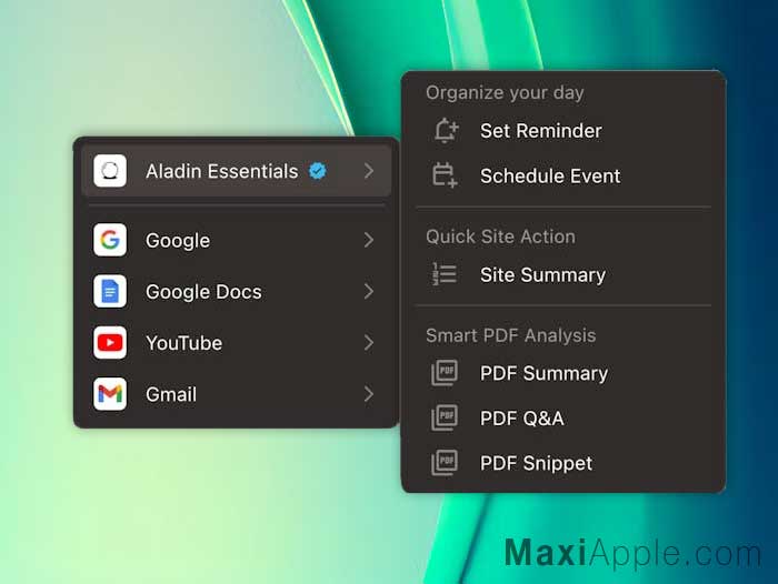 aladin ai extension chrome assistant ia mac macos pc windows gratuit