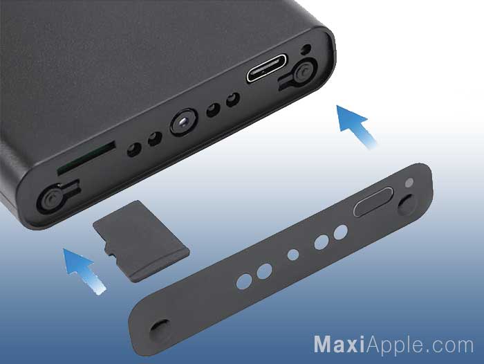 batterie externe 10000 mah iphone smartphone mini camera hd surveillance