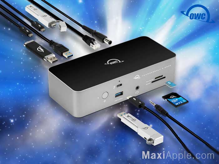 owc thunderbolt 5 dock station accueil hub 11 ports 8k usb-c mac pc prix